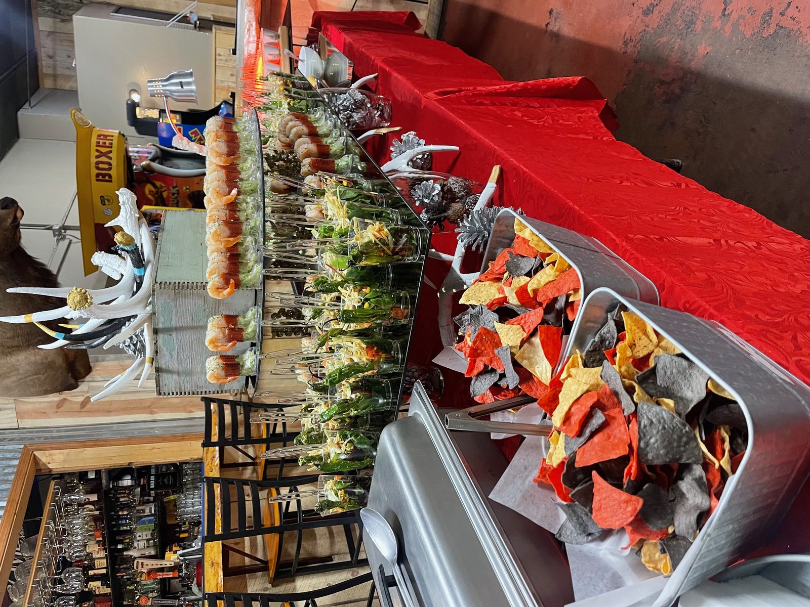 Catering spread